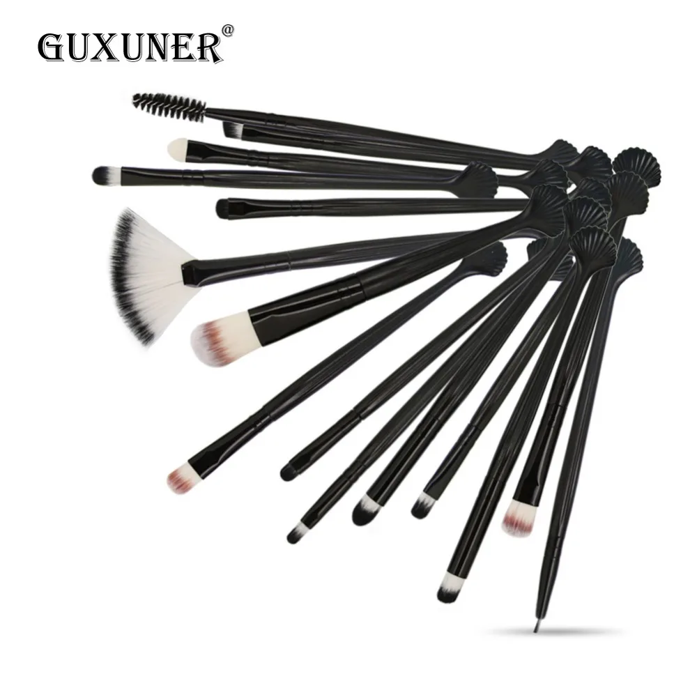 GUXUNER 6/10/15 шт. основа набор кистей для макияжа Мощность тени бровей губ корректор