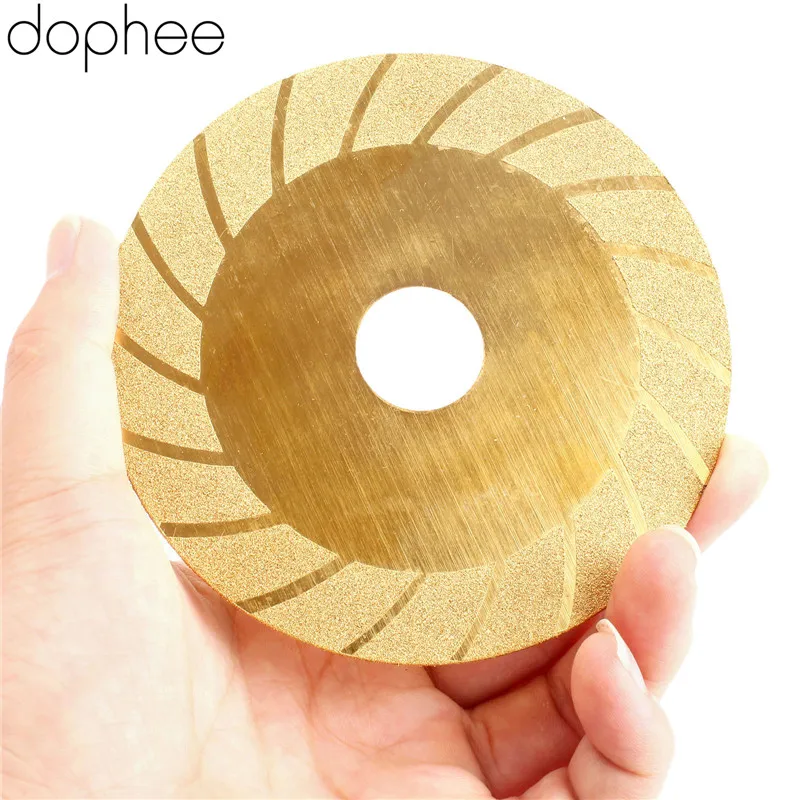 Dophee 100 мм Dremel аксессуары алмазный режущий диск с титановым покрытием мини