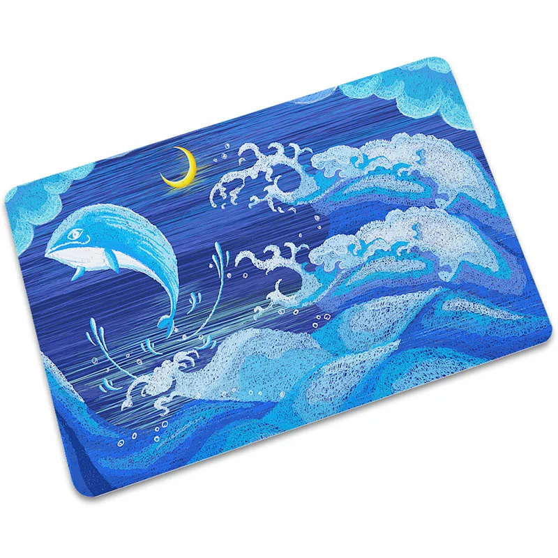 

Doormats For Entrance Door Leaf Flower Pattern Carpets For Living Room Home Decor Area Rug Bedroom Carpets Bathroom Mats