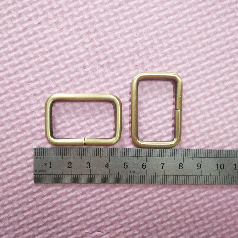 1 1/4 дюймовая бронзовая прямоугольная пряжка 32 мм античная латунь несварная