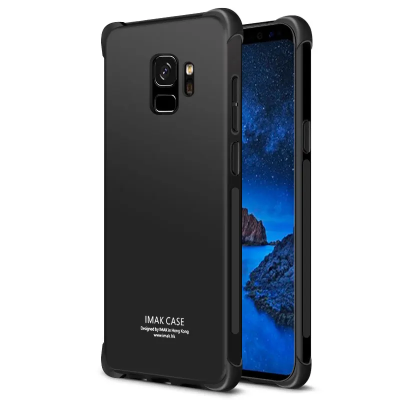IMAK уголки подушка безопасности Чехол для samsung Galaxy S9 мягкие чехлы из ТПУ Две