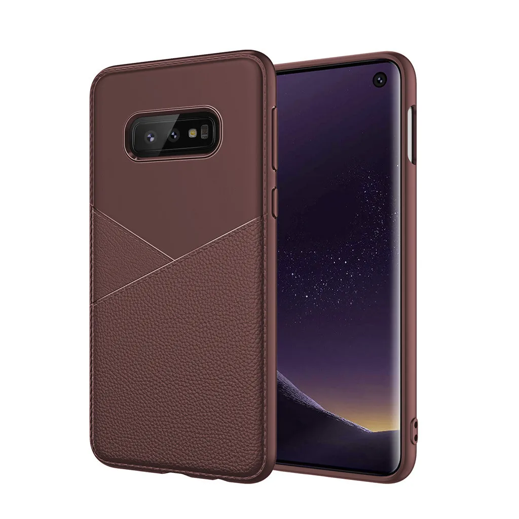 Подходящий чехол для Samsung Galaxy S10E прочный из ТПУ деловой 5 8 дюйма телефона #