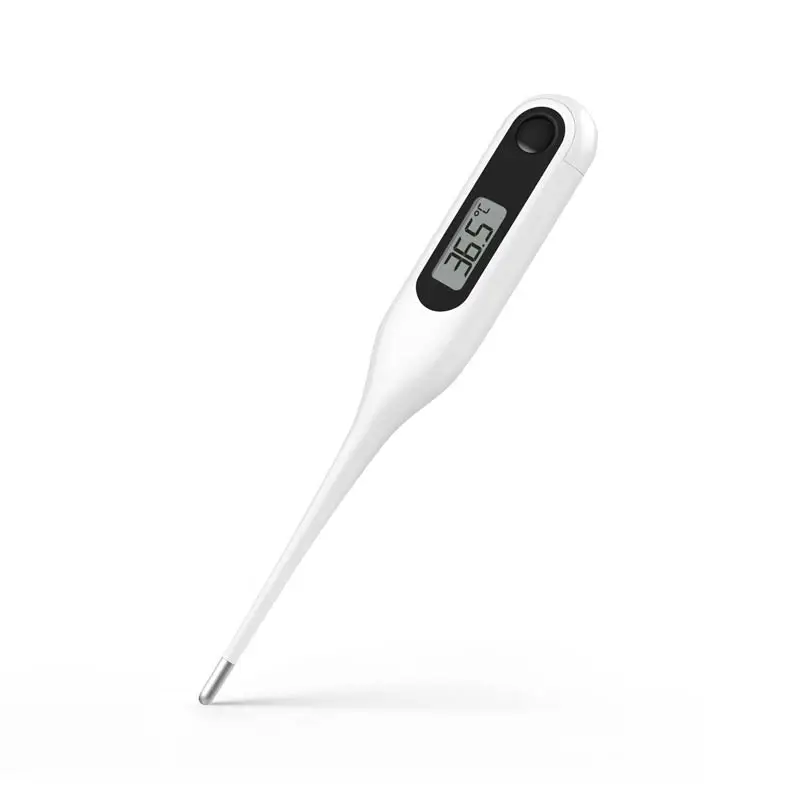 White Xiaomi Mijia Miaomiaoce термометр цифровой датчик портативный рот подмышки Thermom для семьи детей с коробкой для хранения - Цвет: White