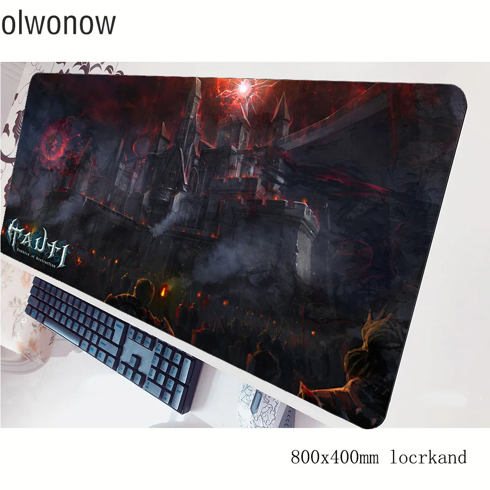 Lineage 2 коврик для мыши gamer 3d 800x400x3 мм игровой Большой HD блокнот с рисунком