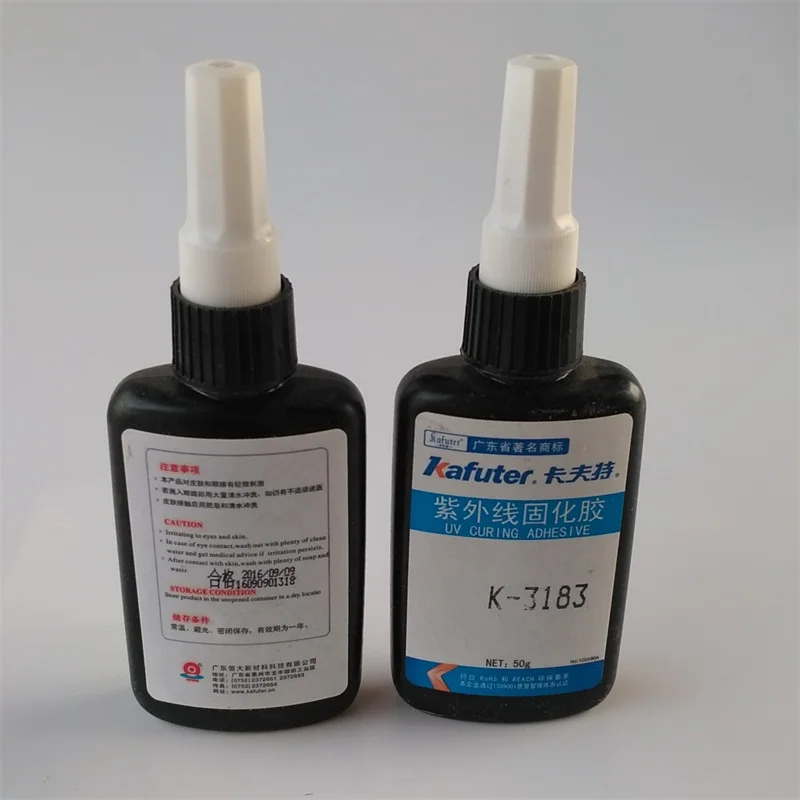 Kafuter 50 г K 3183 PCB свинцовый крепежный Клей Стекло Металл доска клей УФ клей|board