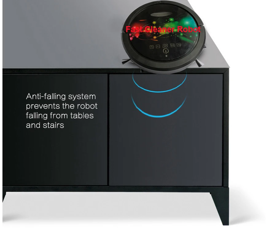 Пылесос робот развертки Влажная и сухая Швабра 3350 мАч литиевая батарея