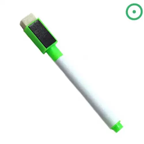 1pc green 1 шт. ручка для доски на магните, рисования и записи магнит стираемые сухие маркеры для белой доски для офиса школьные принадлежности - Цвет: 1pc green