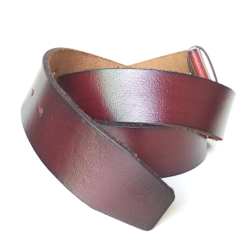 Ремень мужской из натуральной воловьей кожи с полным покрытием регулируемый|belt