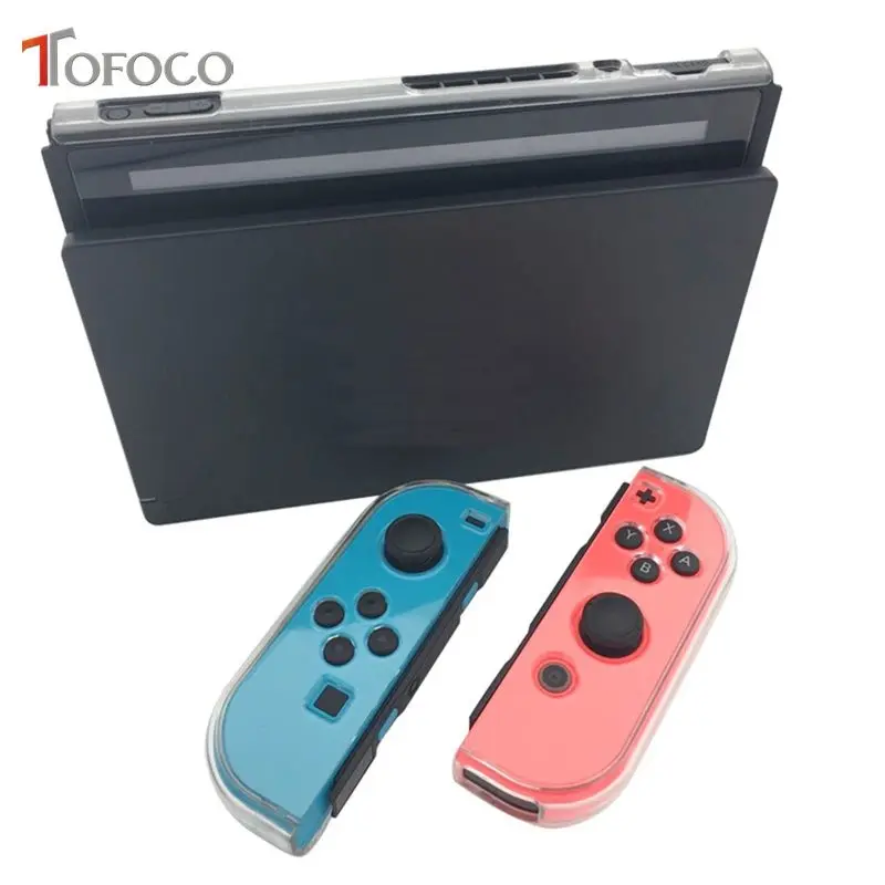 Прозрачная задняя Сумка, защитный чехол, чехол для nintendo Switch NS NX, чехол s, чехол для kingd Switch, ультратонкая прозрачная сумка из поликарбоната