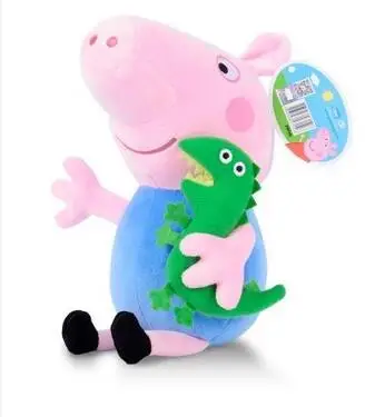 19 см Peppa Pig розовый свинья плюшевые игрушки высокое качество Лидер продаж мягкие