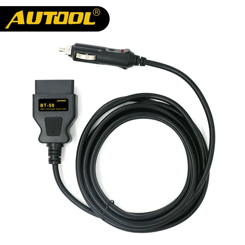 AUTOOL BT50 OBD2 автомобильный блок питания аварийное питание для 12 В постоянного тока