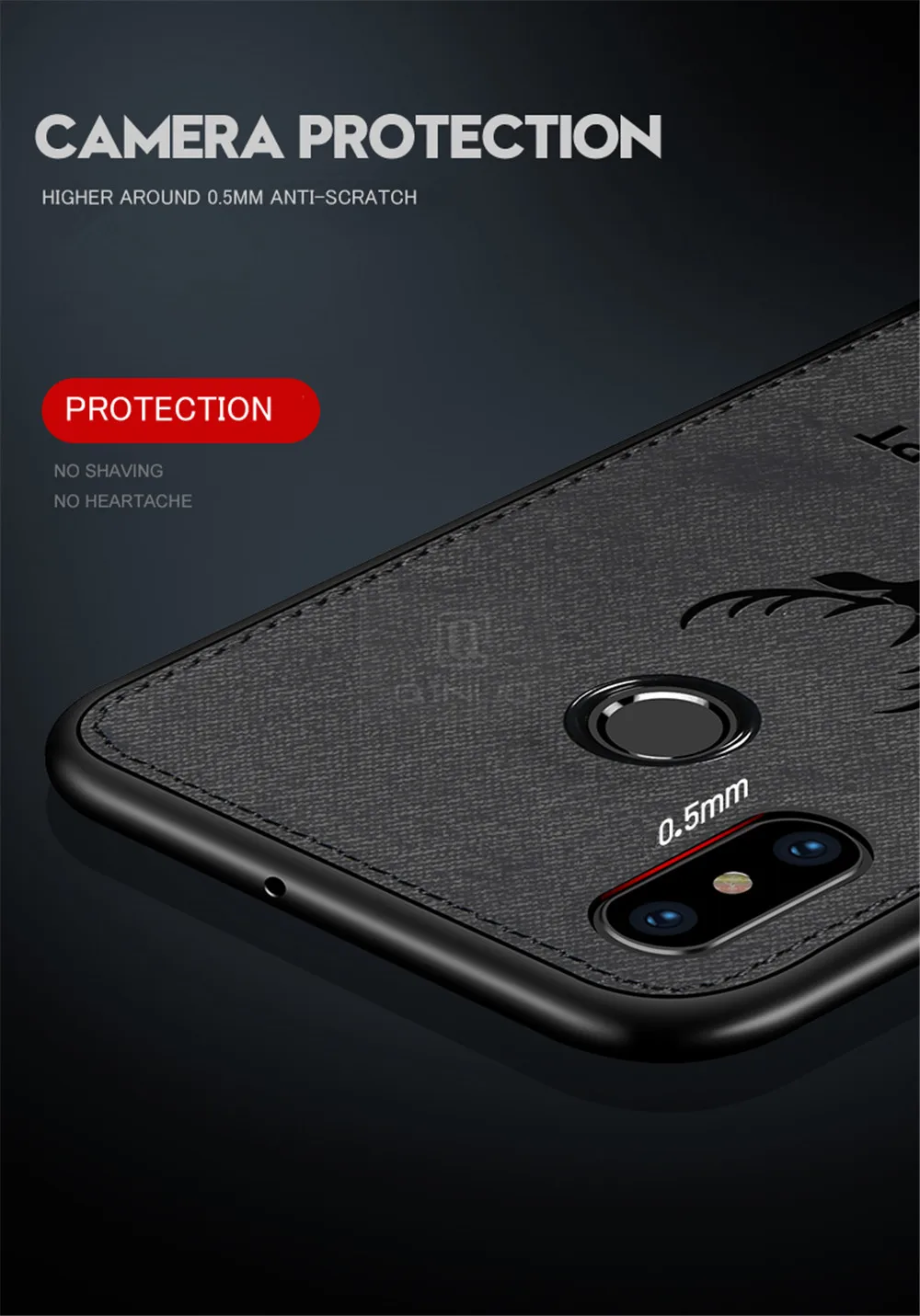 Чехол для телефона для Xiaomi mi Mix 2S Max 2 3 Pocophone F1 Play Red mi Note 8 4 4X5 6 7 Pro Бэтмен олень Ткань Текстиль противоударный чехол