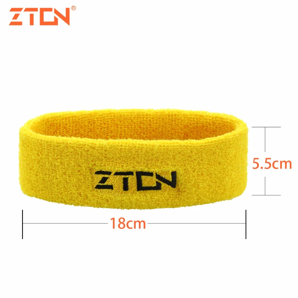 

High Quality Cotton Sweat Headband For Men Sweatband women Yoga Hair Bands Head Sweat Bands Sports Safety