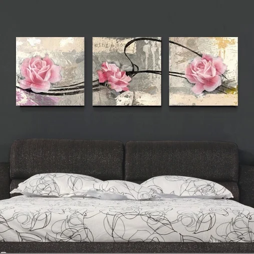 Новые Настенные картины для спальни гостиной художественный холст картина