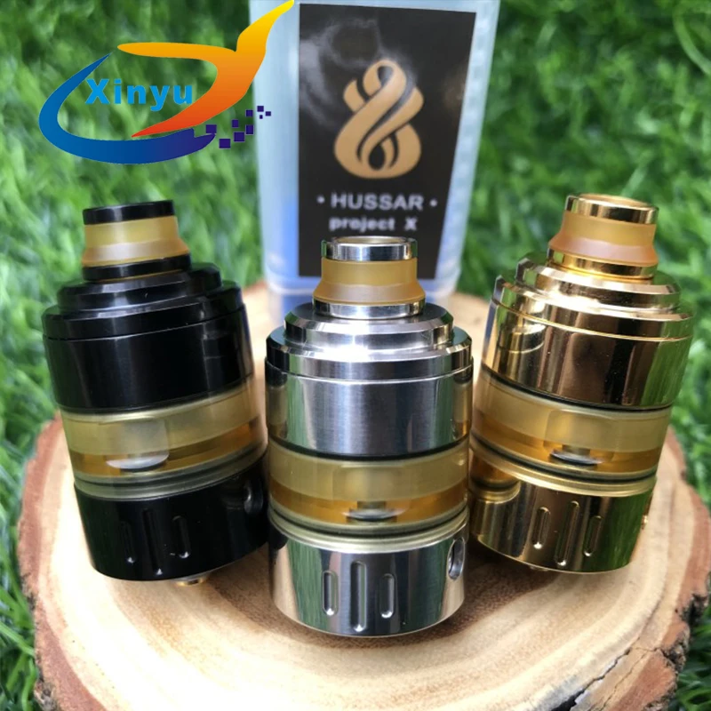 2018 горячий Hussar Проект X стиль RTA 2 мл емкость 316 испаритель из нержавеющей стали для