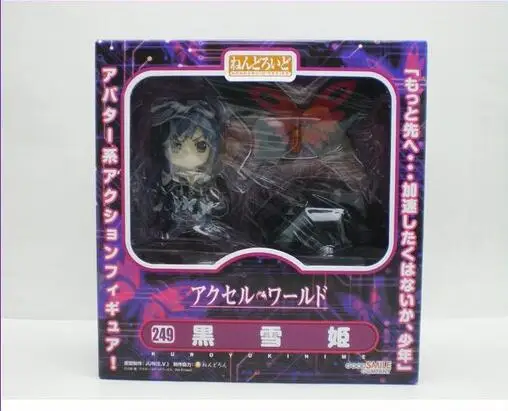 Аниме экшн фигурка Q WAVE Accel World Kuroyuki Hime из ПВХ новая коллекция фигурок