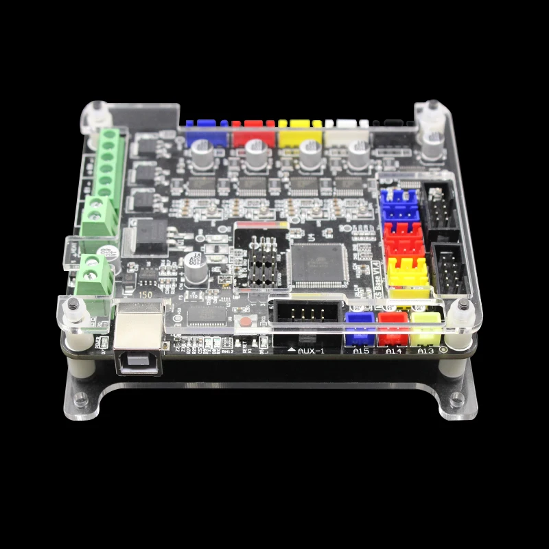 Материнская плата BIQU BASE V1.0 аналог MKS V1.5 совместимая с Mega2560 и RAMPS1.4 контроллер RepRap
