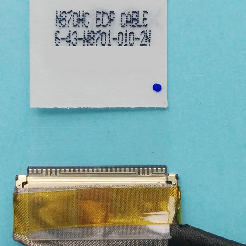 Новый оригинальный ЖК экран кабель для Clevo N870HC EDP FHD 6 43 N8701 010 2N кабель|lcd screen cable|screen