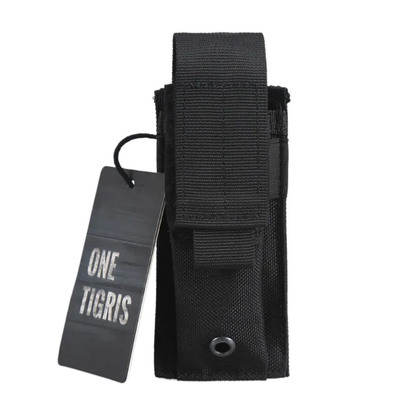 OneTigris MOLLE один пистолет маг мешок 1000D нейлон Glock журнал поясной ремень многофункциональный инструмент чехол для фонарика кобура