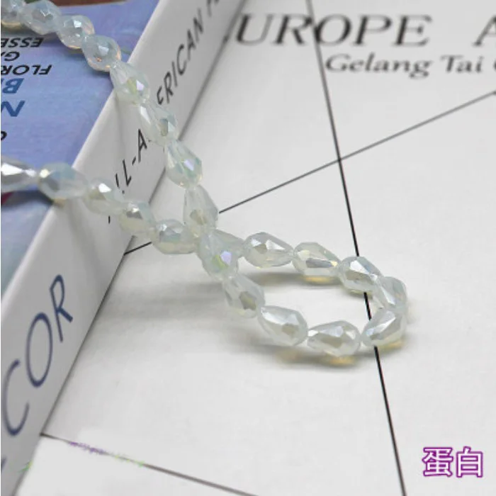 Free shipping multi color 10*15mm 240PCS Czech crystal beads Tear Drop Crystal Pendant Beads bracelet necklace Jewelry Making | Украшения и