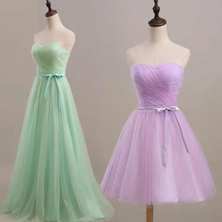 Robe de soiree мятно-зеленый/фиолетовый/Плиссированные Длинные свадебные платья до 50 свадебное платье vestido de noche Выпускные платья