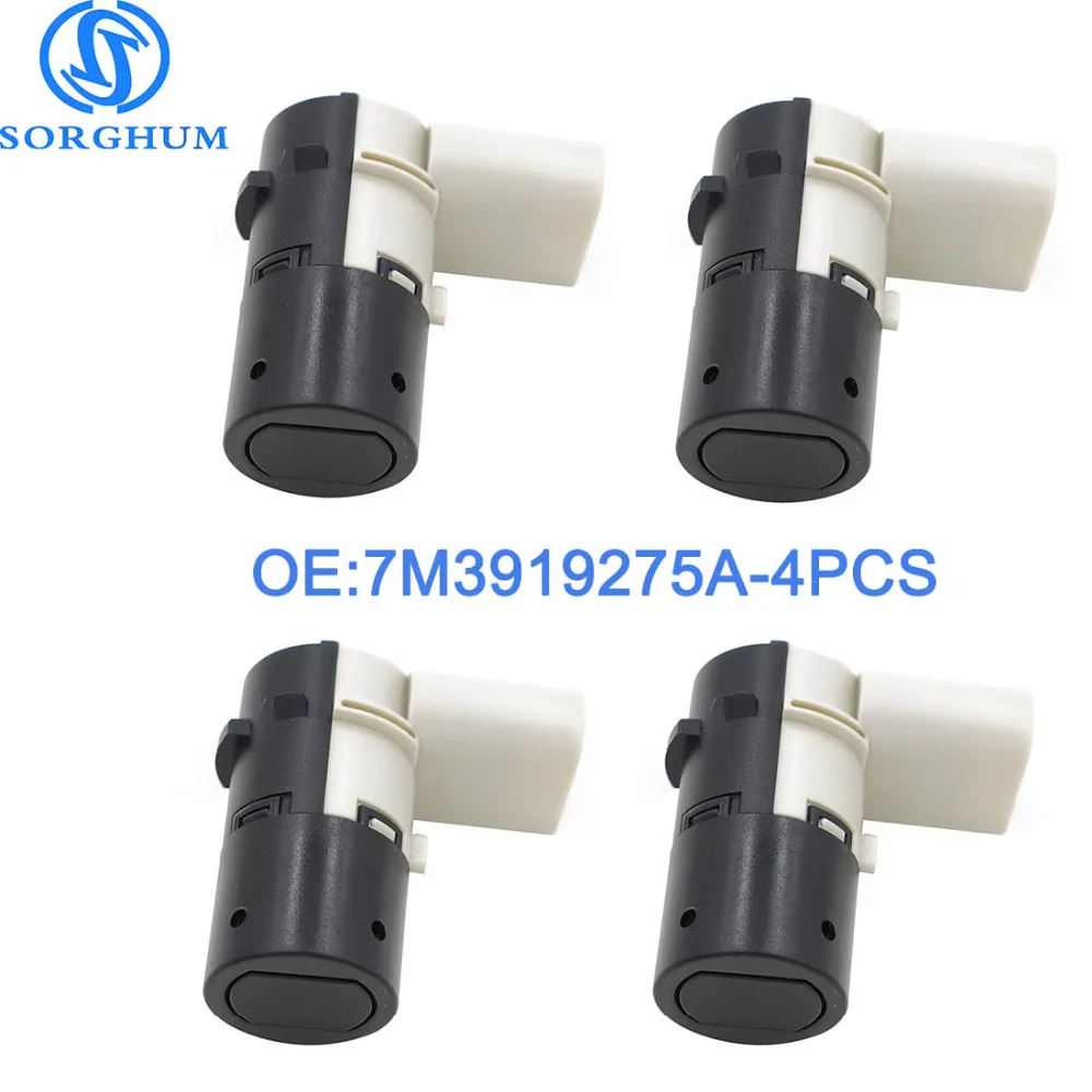 Датчик парковки 7M3919275A PDC 4 шт. датчик радара для Audi VW Seat Skoda Ford Galaxy Sharan A2 A3 A4 A6