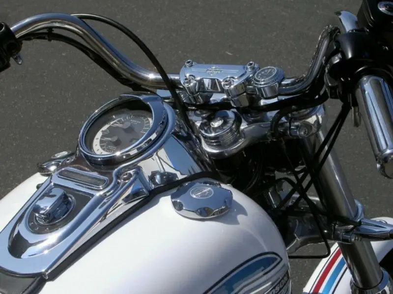 Хромированные черные циферблаты 7/8 дюйма 1 дюйм на руль мотоцикла подходит для