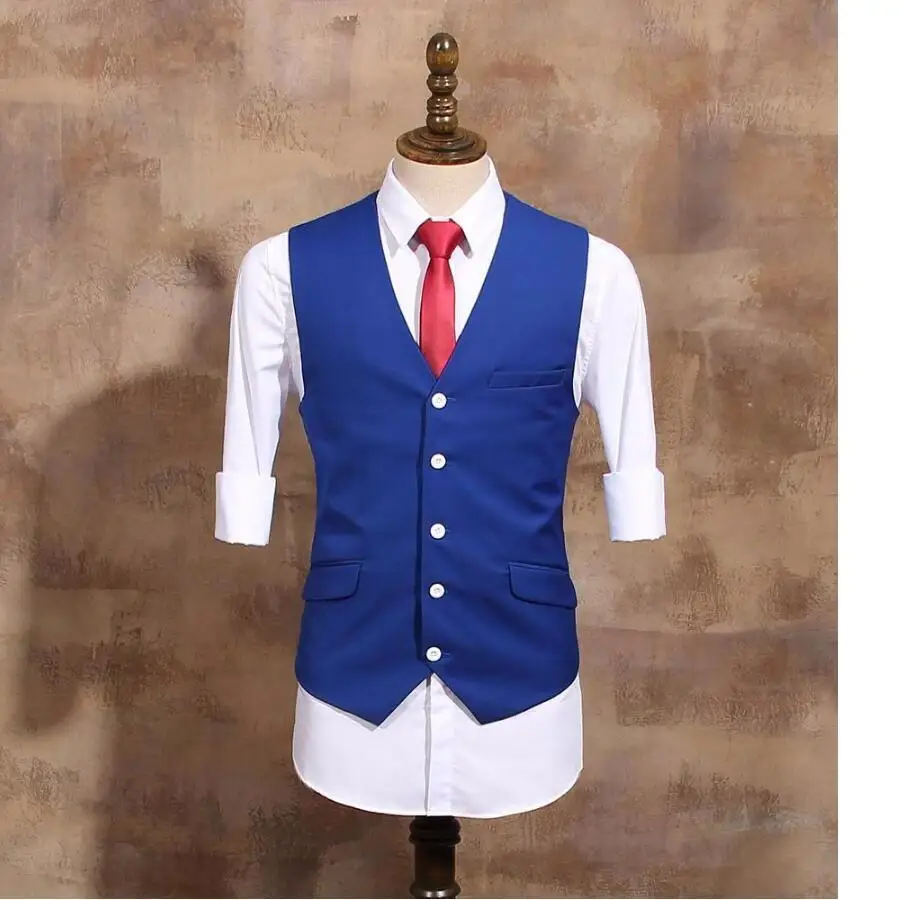 Мужской жилет с пятью пуговицами изготавливаемый на заказ|vests for men|mens button vestsvest vest