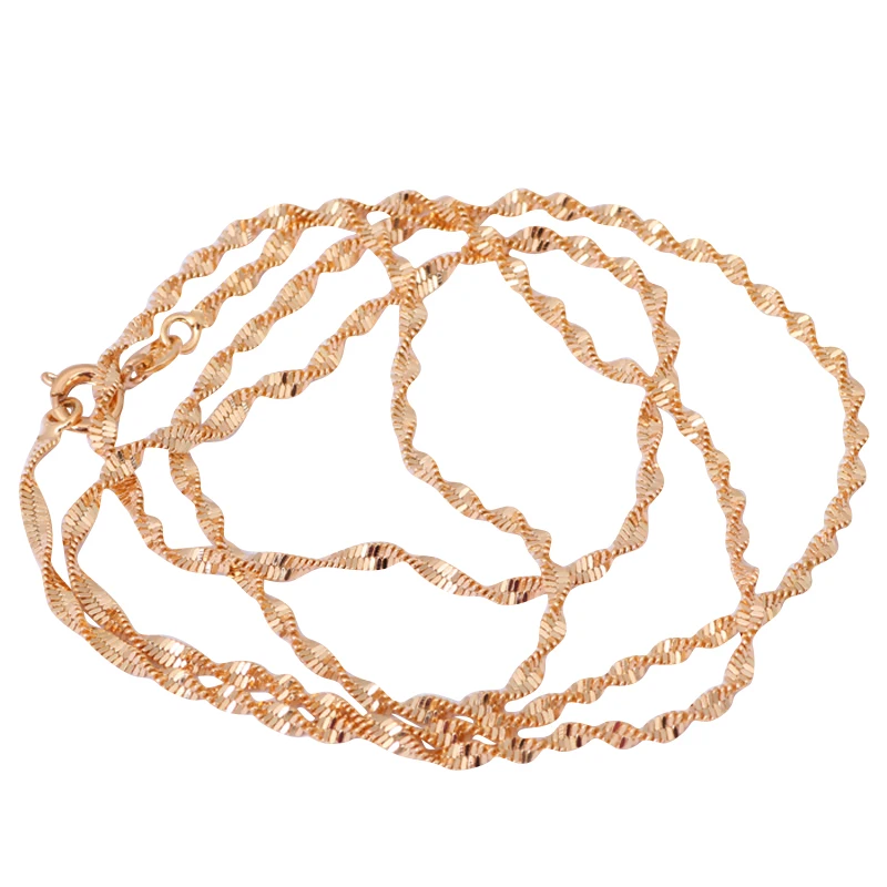 Дизайнер! Оптовая продажа Золото Тон 60 см периметр цепи ожерелья для хрустальных