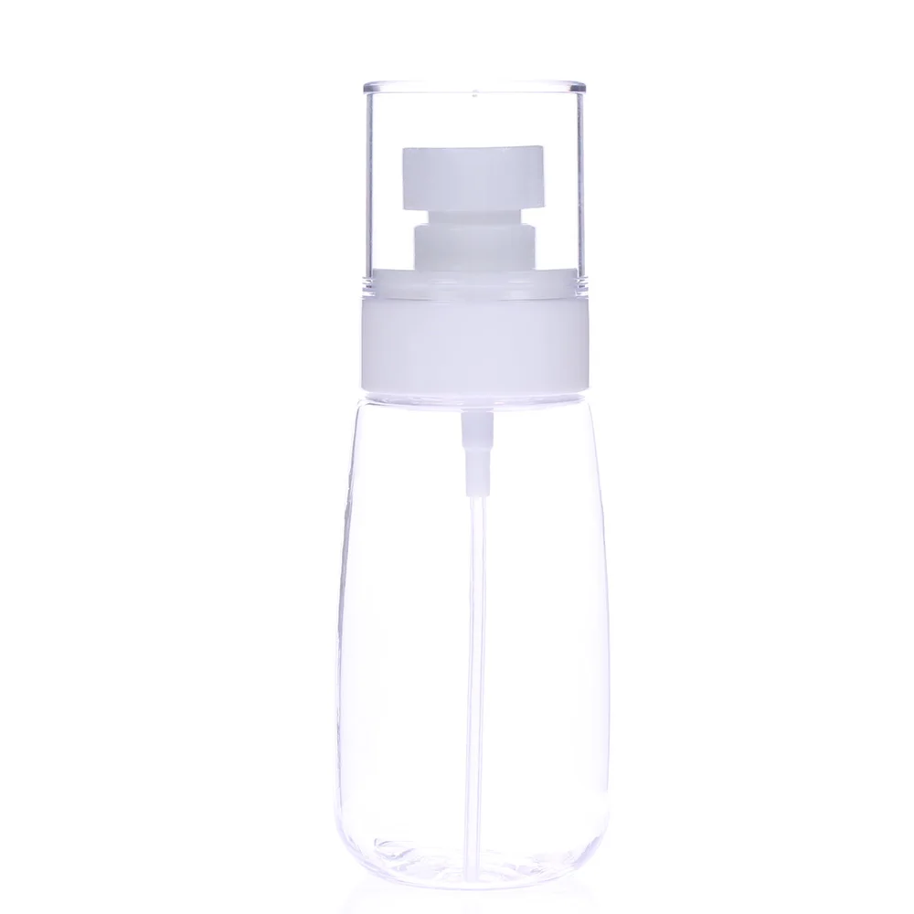 100ml 200 мл портативная пластиковая бутылка-распылитель, прозрачный распылитель для увлажнения грима, распылитель, флаконы-распылители для волос, парикмахерские инструменты - Цвет: 100ml