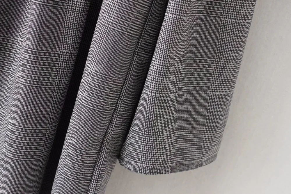 Платье H. SA женское повседневное плиссированное с длинным рукавом и бантом|dress