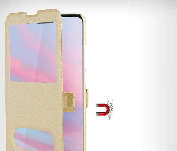 Чехол-книжка из искусственной кожи для huawei Honor 8 S, чехол-книжка с окошком для просмотра, чехол-книжка для huawei Honor 8S KSE-LX9, задняя крышка для телефона