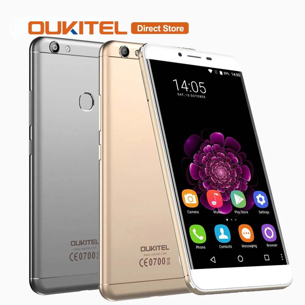 Oukitel U15S 4 г LTE Смартфон Android 6.0 MTK6750T Восьмиядерный ГБ Оперативная память 32
