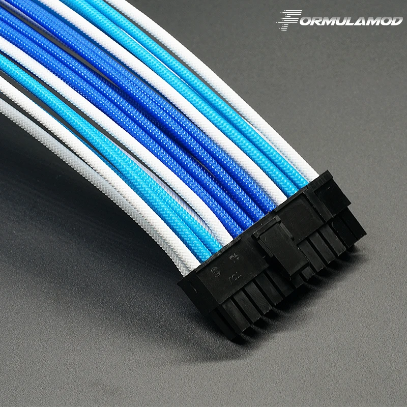 FormulaMod Fm CableKit 02 набор удлинительных кабелей 18AWG включая ATX 24Pin * 1 PCI E 8PIN 2 CPU Набор