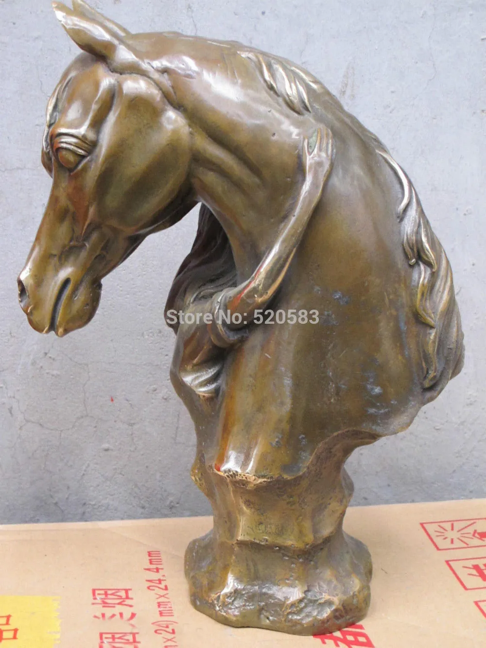 12 5 &quotКрасивая Чистая Бронзовая Художественная Скульптура лошадь всадники