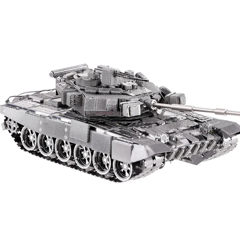 Новинка T90 A танк 3D металлические пазлы из лазерной резки части DIY комплекты