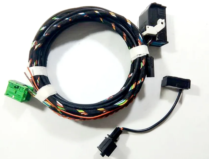 Для Volkswagen VW Passat B6 B7 CC Tiguan Touran Golf 6 GTI Scirocco RCD510 RNS 510 9W7 9ZZ модуль Bluetooth кабель провода