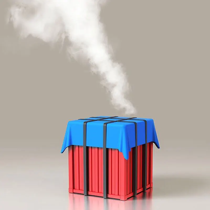 Увлажнитель воздуха PUBG Airdrop Box ультразвуковой мини диффузор USB для дома и офиса