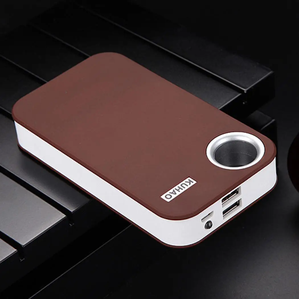 Dual USB 5*18650 Батарея Мощность случаях банк DIY банка Box не прилагаются ЖК дисплей