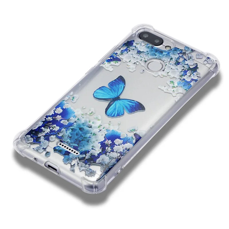 Phone Case For Xiaomi Mi A1 Mix 2s 5X Redmi 6 6A Note 5 Pro 5A Unicorn Transparent Shockproof Back Cover Lovely Soft TPU |