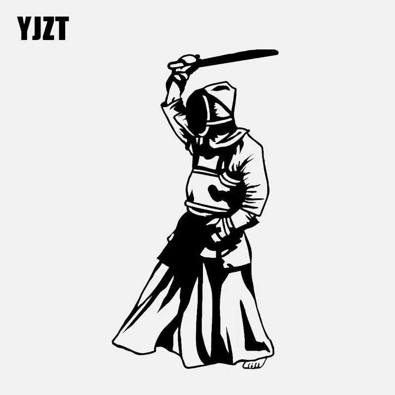 YJZT 7 4*14 1 см модный Декор Kendo Автомобильная Наклейка Виниловые аксессуары
