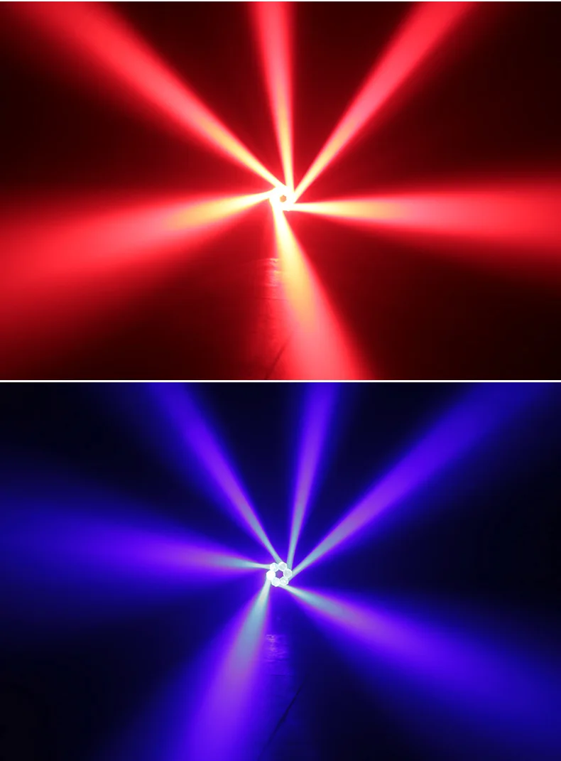 2 unids 6x15 Вт + чехол кабель 1 м dmx rgbw 4in1 mini led viga wash abeja ojo cabeza movil dj luz|Эффект освещения