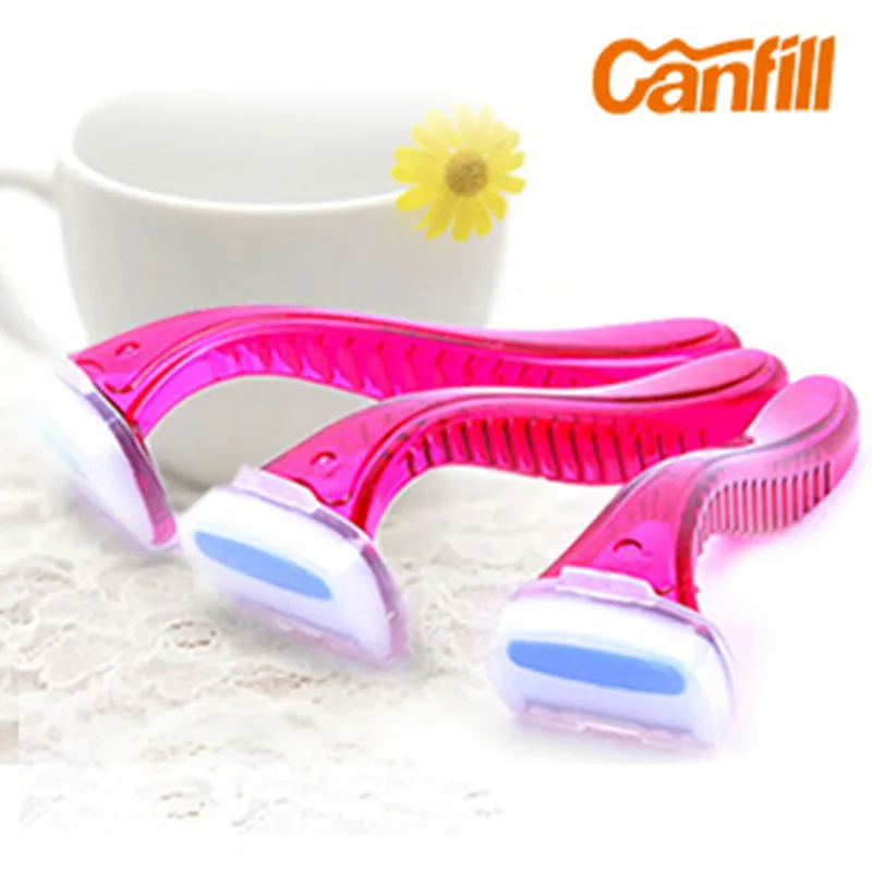 3 шт./компл. Женский Бритва 2015 Бренд Руководство Эпилятор Для Удаления Волос Ручка