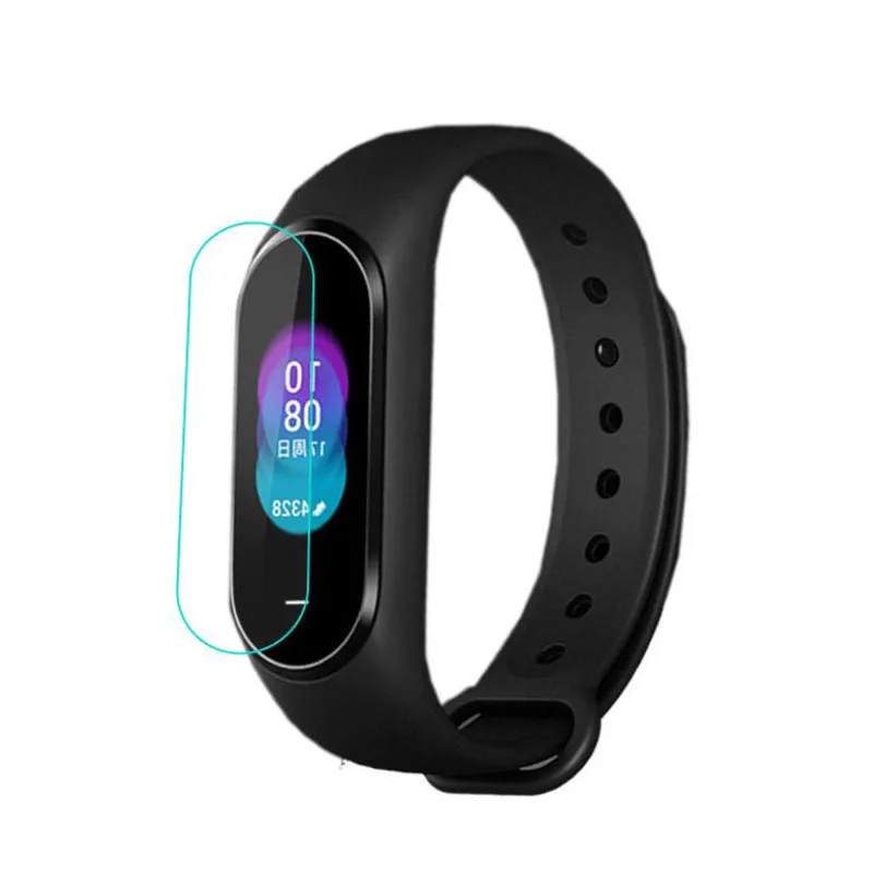 Прозрачная защитная пленка из закаленного стекла для Xiaomi Hey+ NFC band Hey Plus Smartband браслет Защитная крышка для экрана