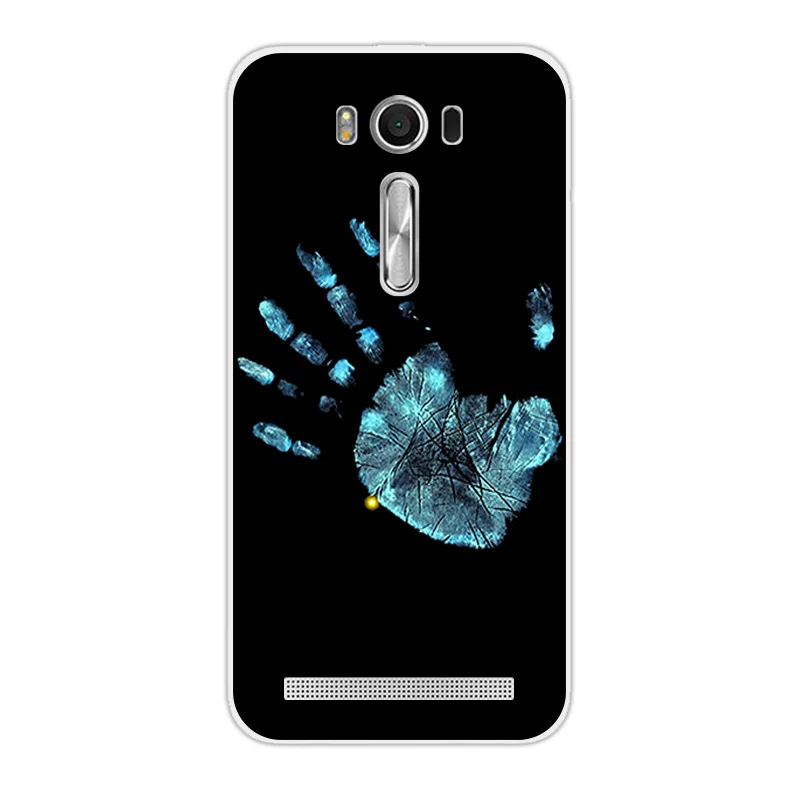 for Coque ASUS ZenFone 2 Laser ZE500KL Soft Silicon Case Luxury Back Cover Fundas Asus 5.0&quot Moon Phone |