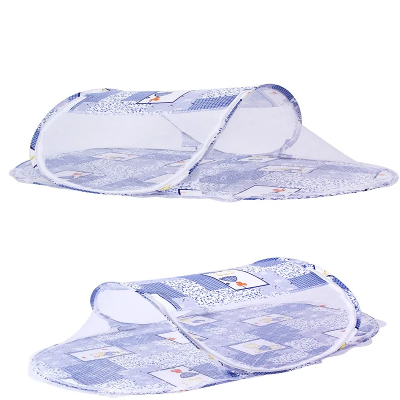 Портативный детская кровать складная москитная сетка Подушка Матрас Лето