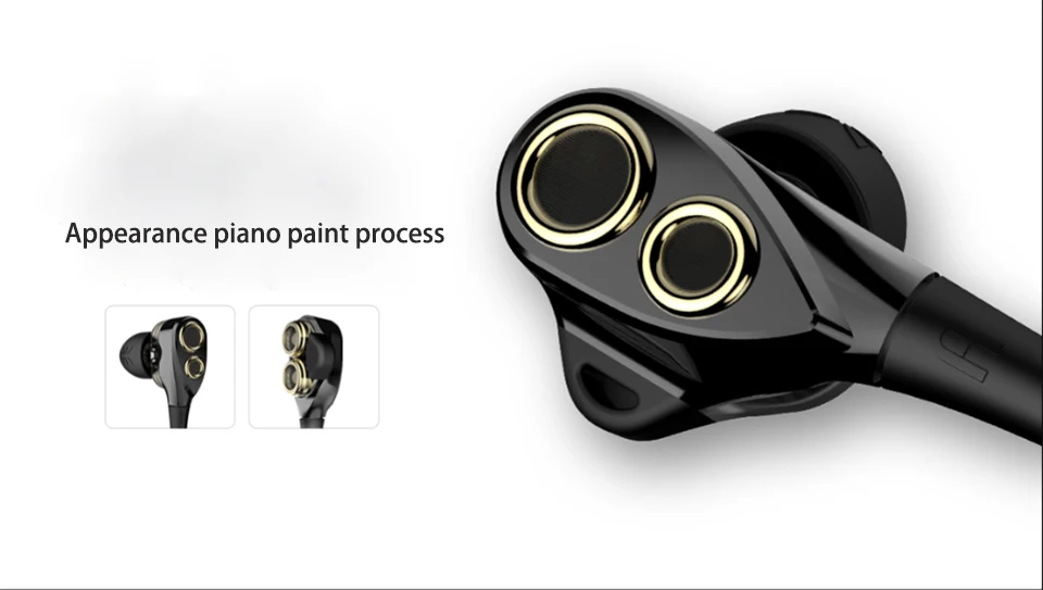Uiisii ba-t8s 2dd+ 1BA 6 unidades tecnologa hbrida auriculares HiFi ruido estreo con micrfono Monitores auricular origina