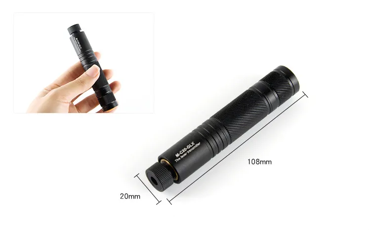 Red laser Portable 648nm 100mW 150mw 200mw Focusable with Glass Lens Hand Hold
