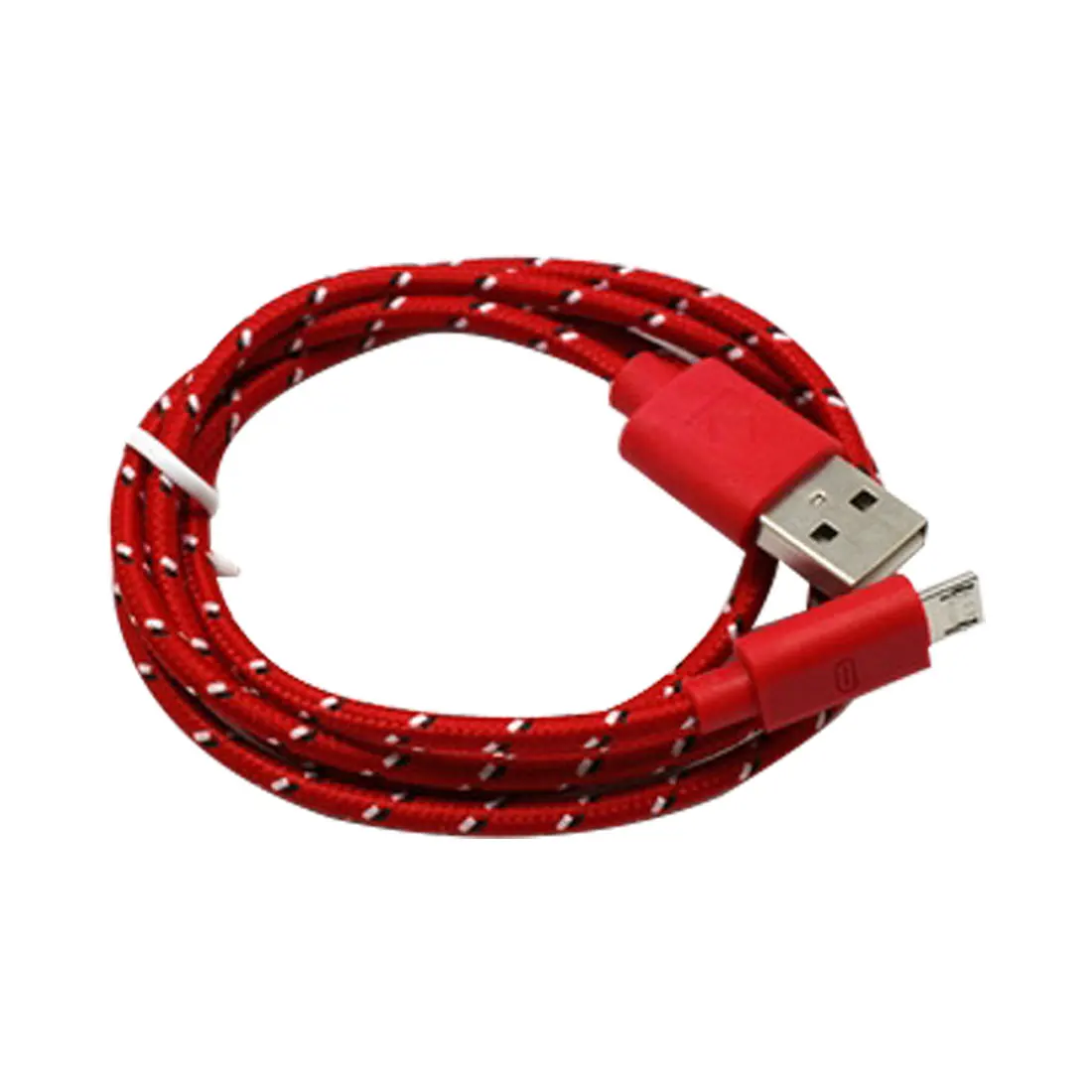 Dewtreetali Универсальный 1 шт. 3 м пеньковая веревка Micro USB зарядный кабель-трос для