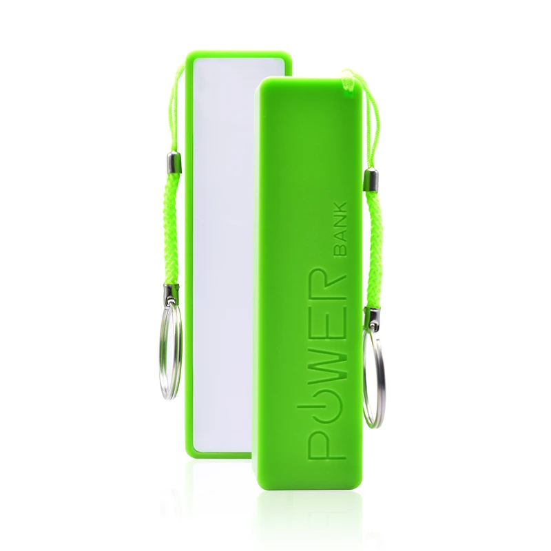 Новый цветной портативный 3000 мАч power Bank с брелком для iPhone X 8 7 6 внешний аккумулятор